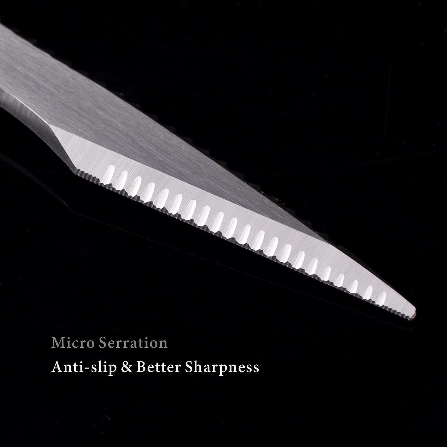 KITCHENDAO Kitchen Scissors in Stainless Steel, with Magnetic Sheath