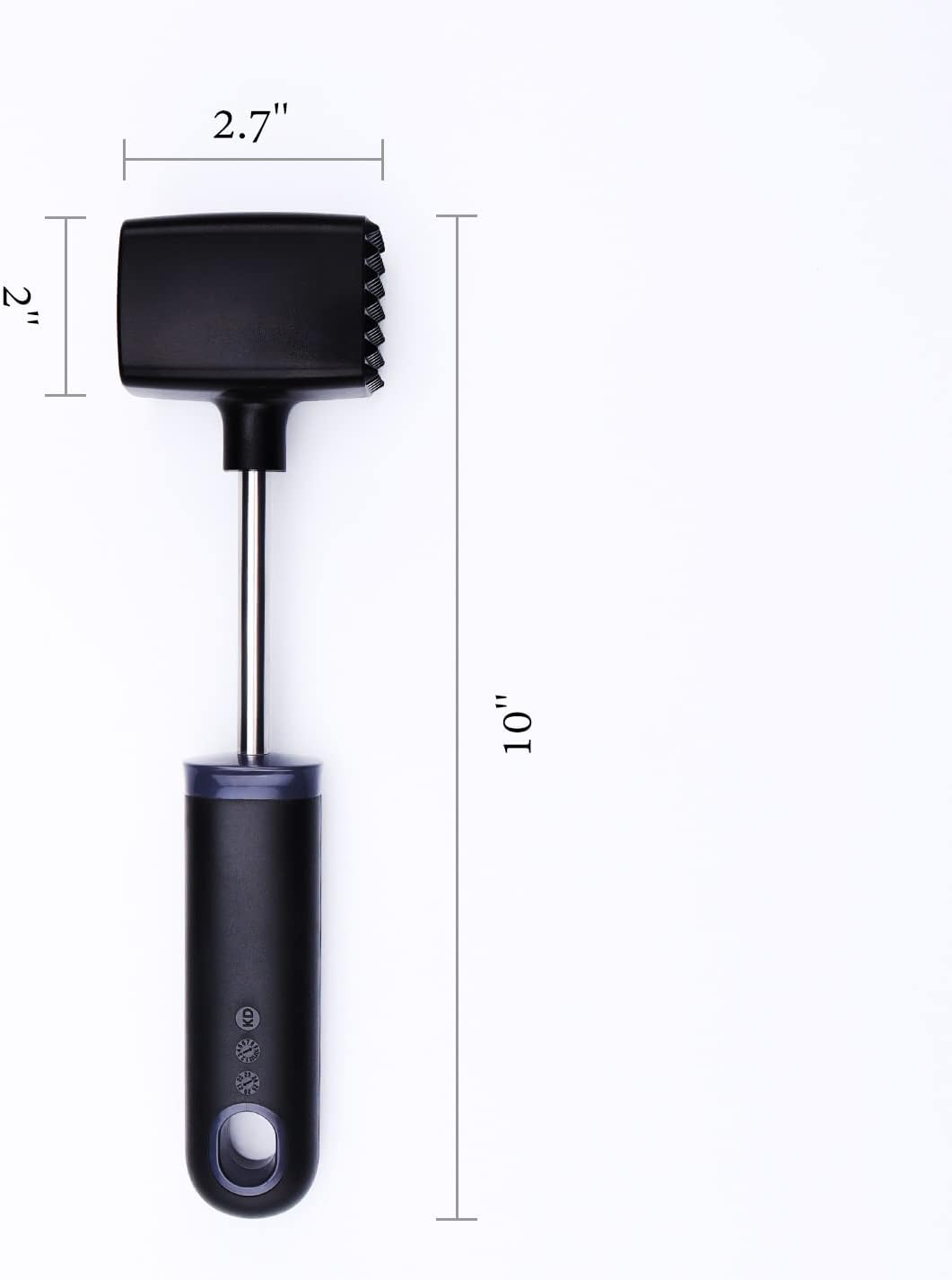 KITCHENDAO Extra Weight Meat Tenderizer, Dual-Sided Meat Hammer