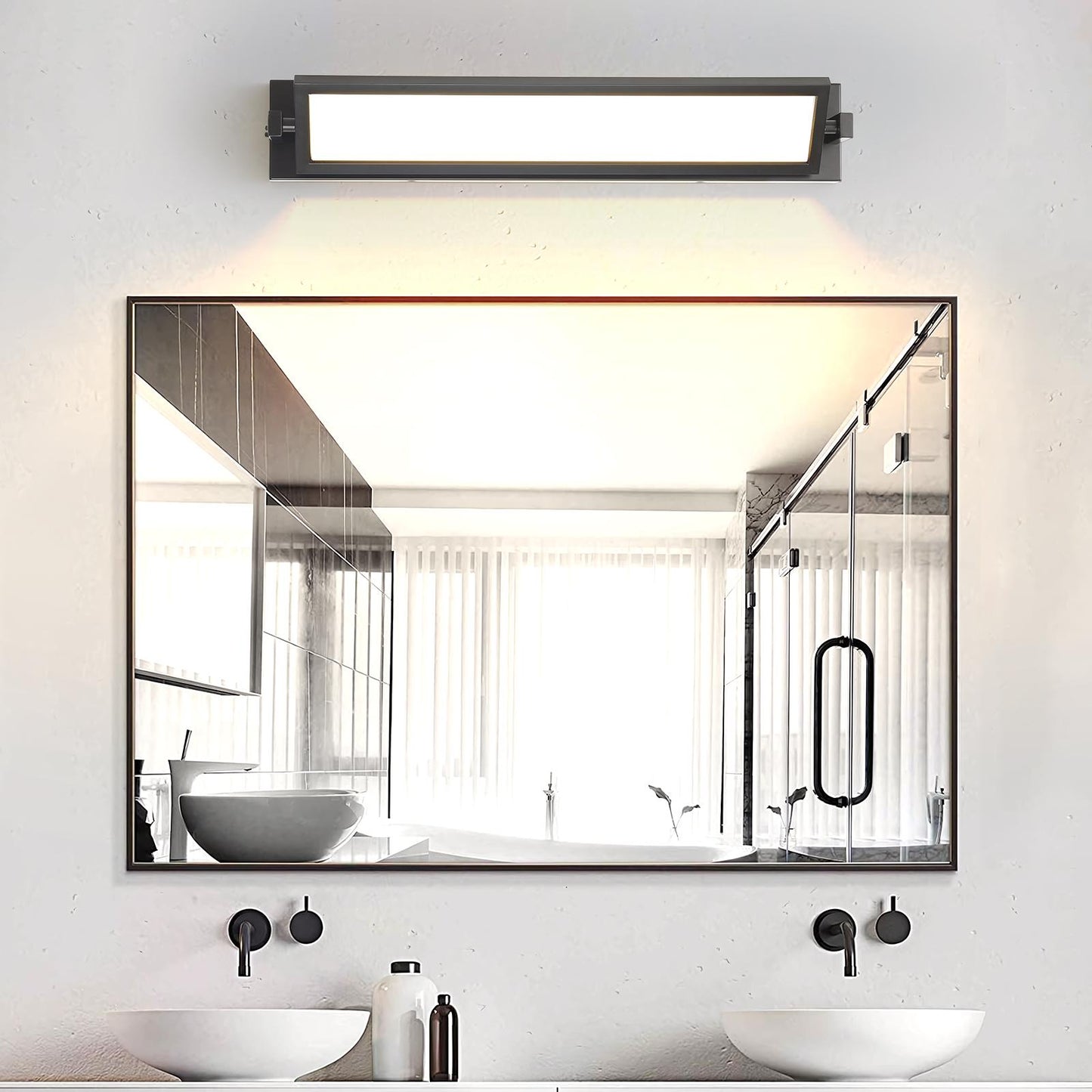 Metal Artwork Rotatable Sconces Wall Lamps with LED Dimmable Lights