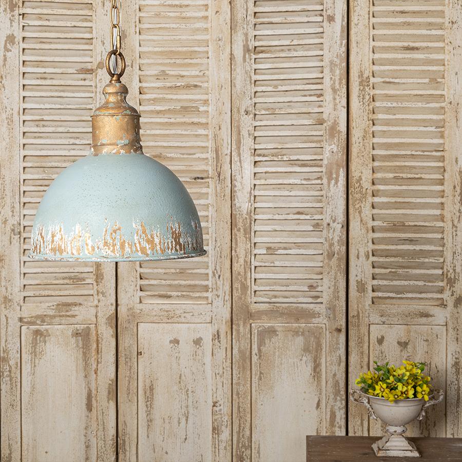 Retro Blue Pendant Light for Stylish Home Interiors, Perfect for Creating a Cozy and Sophisticated Ambiance