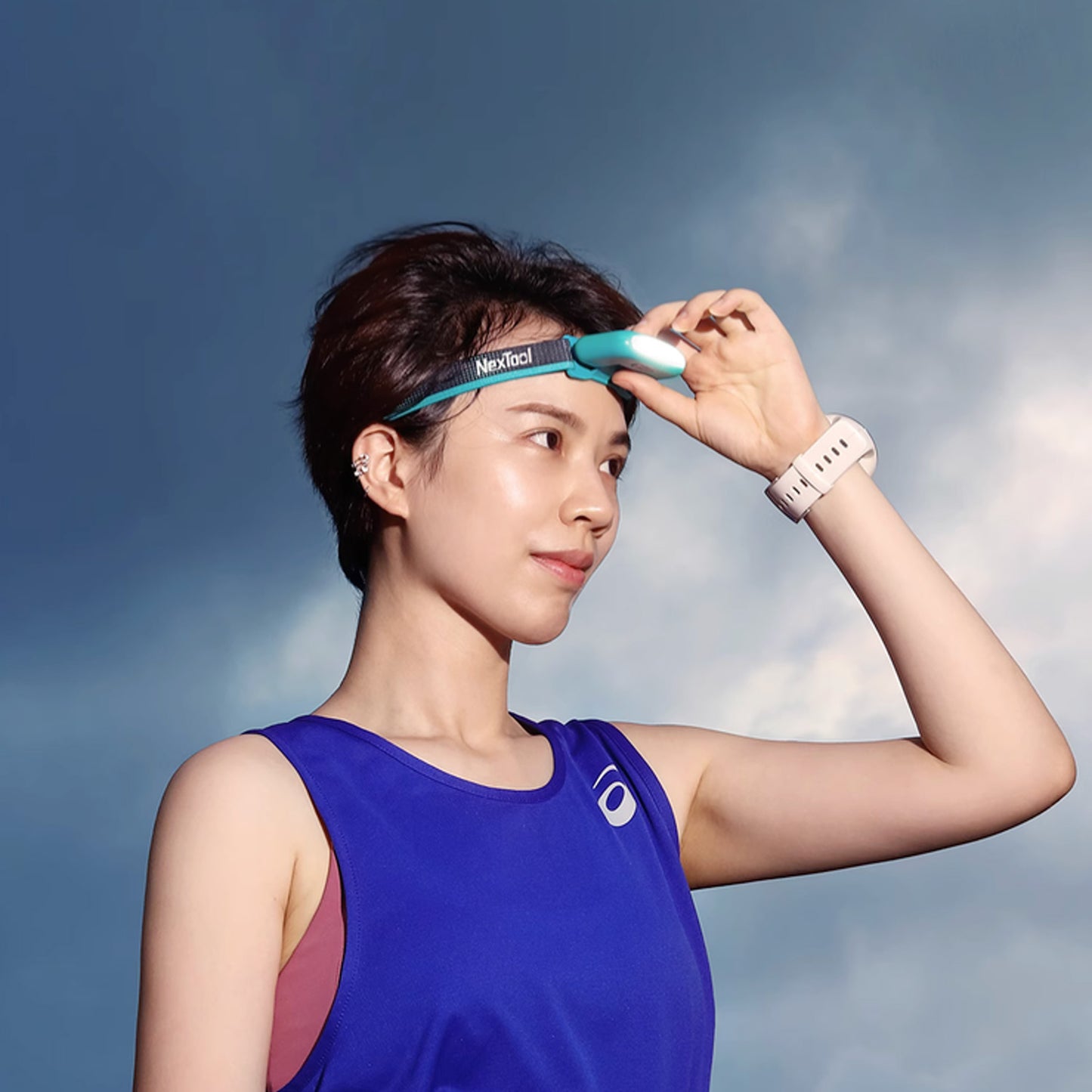 NexTool COB Multifunctional Headlamp for Outdoor Running, Cycling, Hiking, Camping