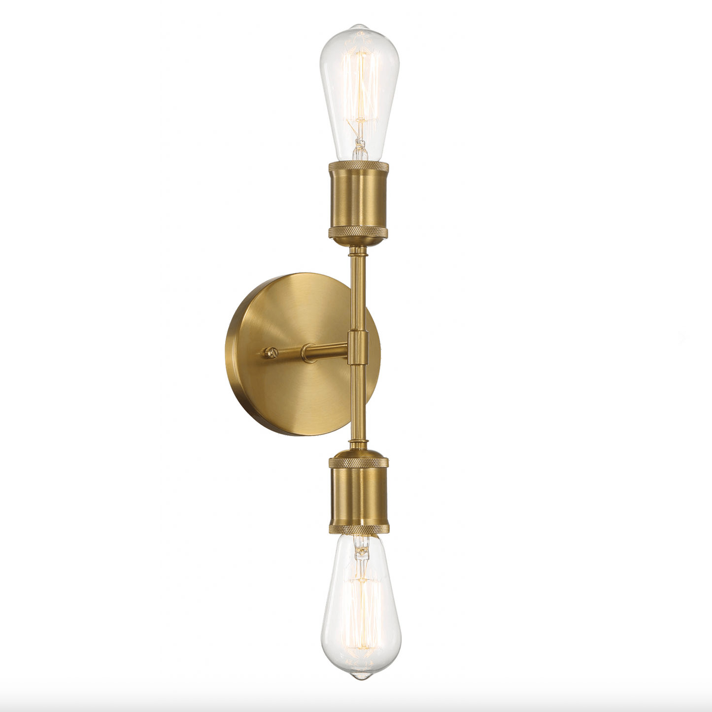 Reverie Double Lights Bathroom Wall Sconce over Mirror Bedroom Hallway Entryway 5"W × 10.75"H × 5"E