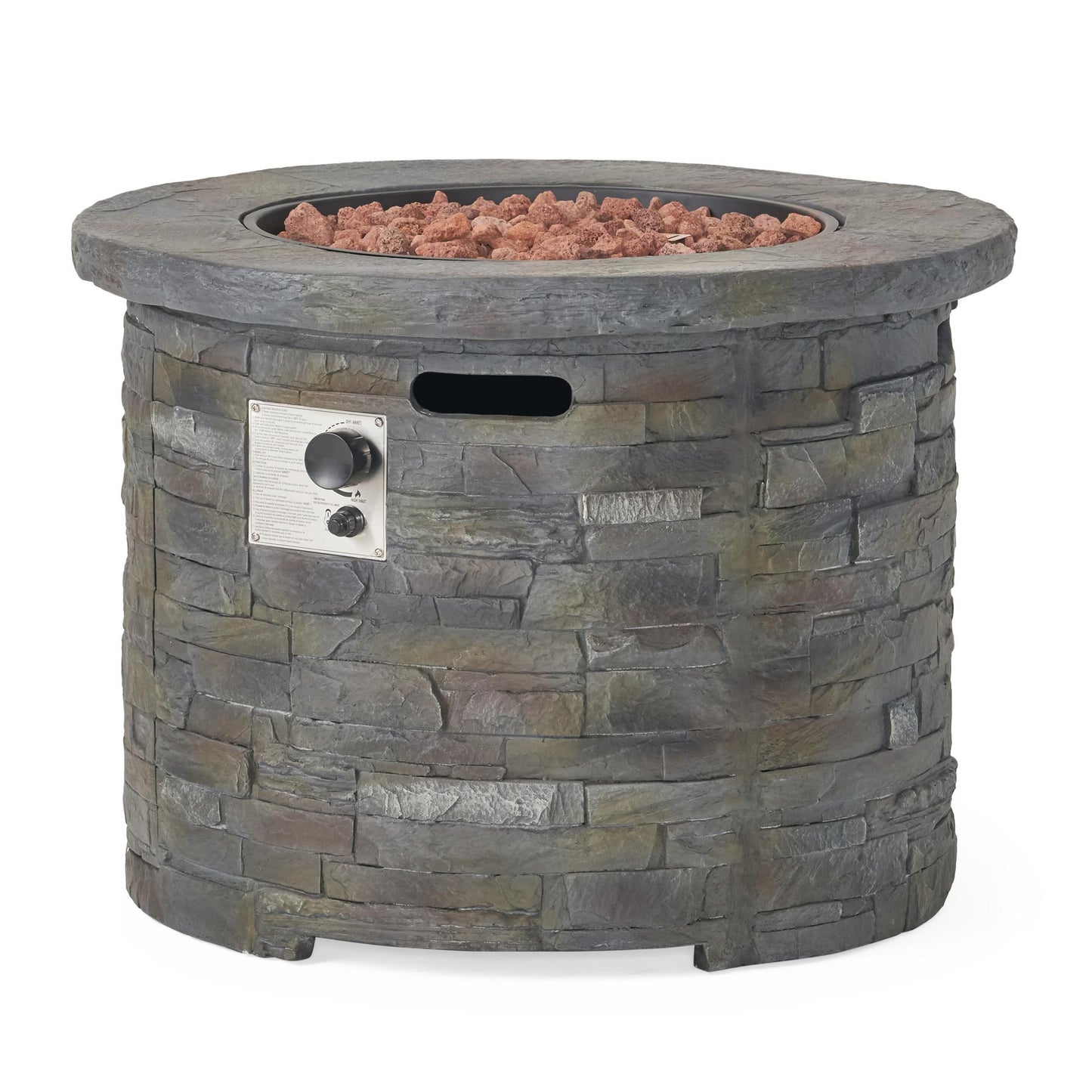 35" 40000 BTU FIREPIT - ROUND