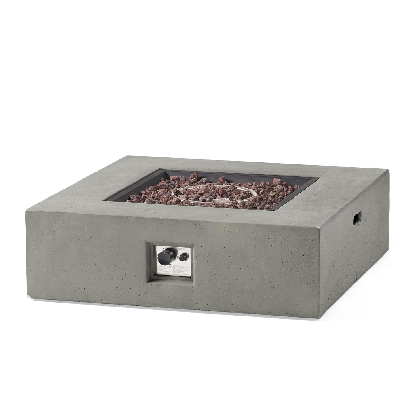 50000 BTU SQUARE MGO FIRE TABLE TANK OUTSIDE(Tank cover not included)