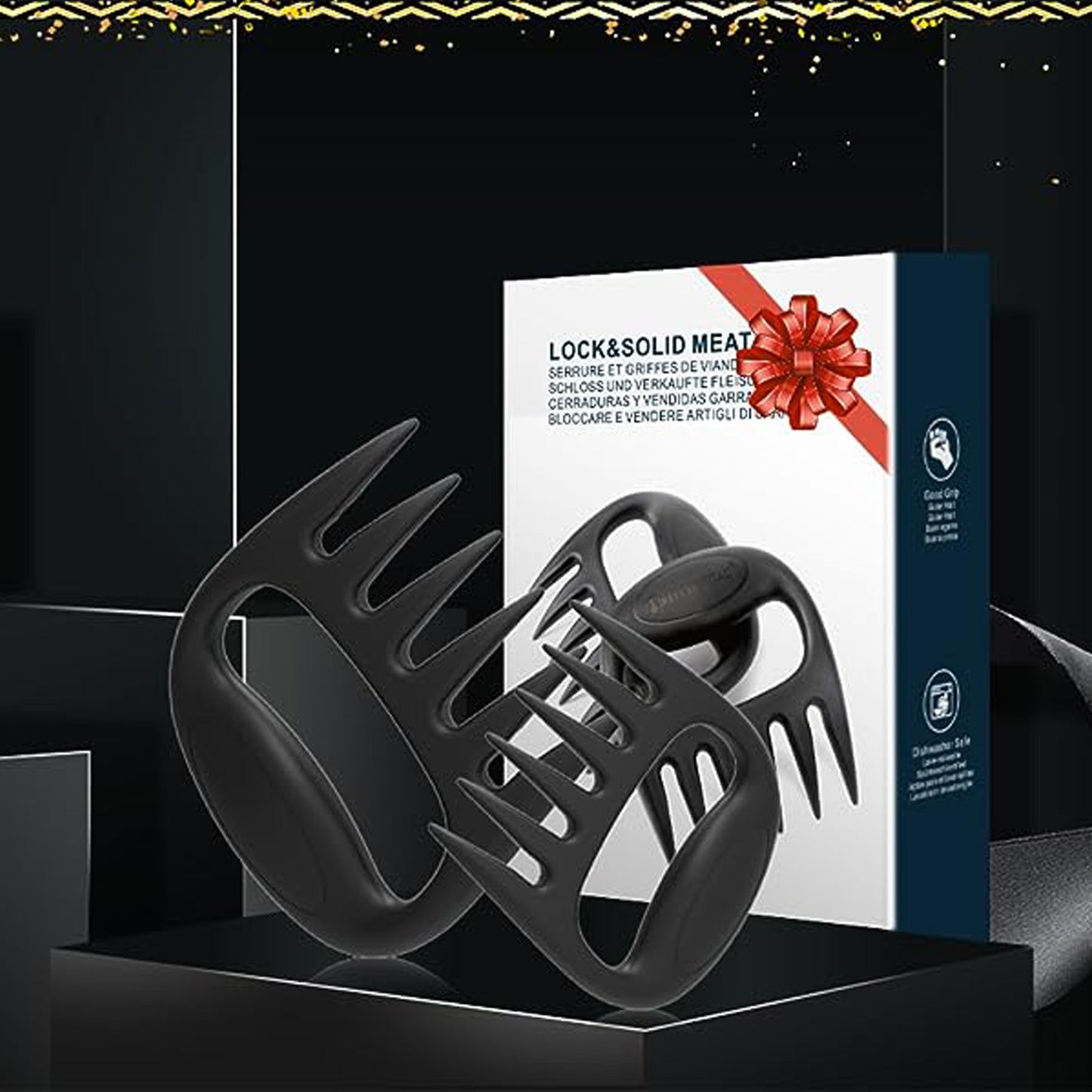 KITCHENDAO Meat Shredder Claw, BPA Free