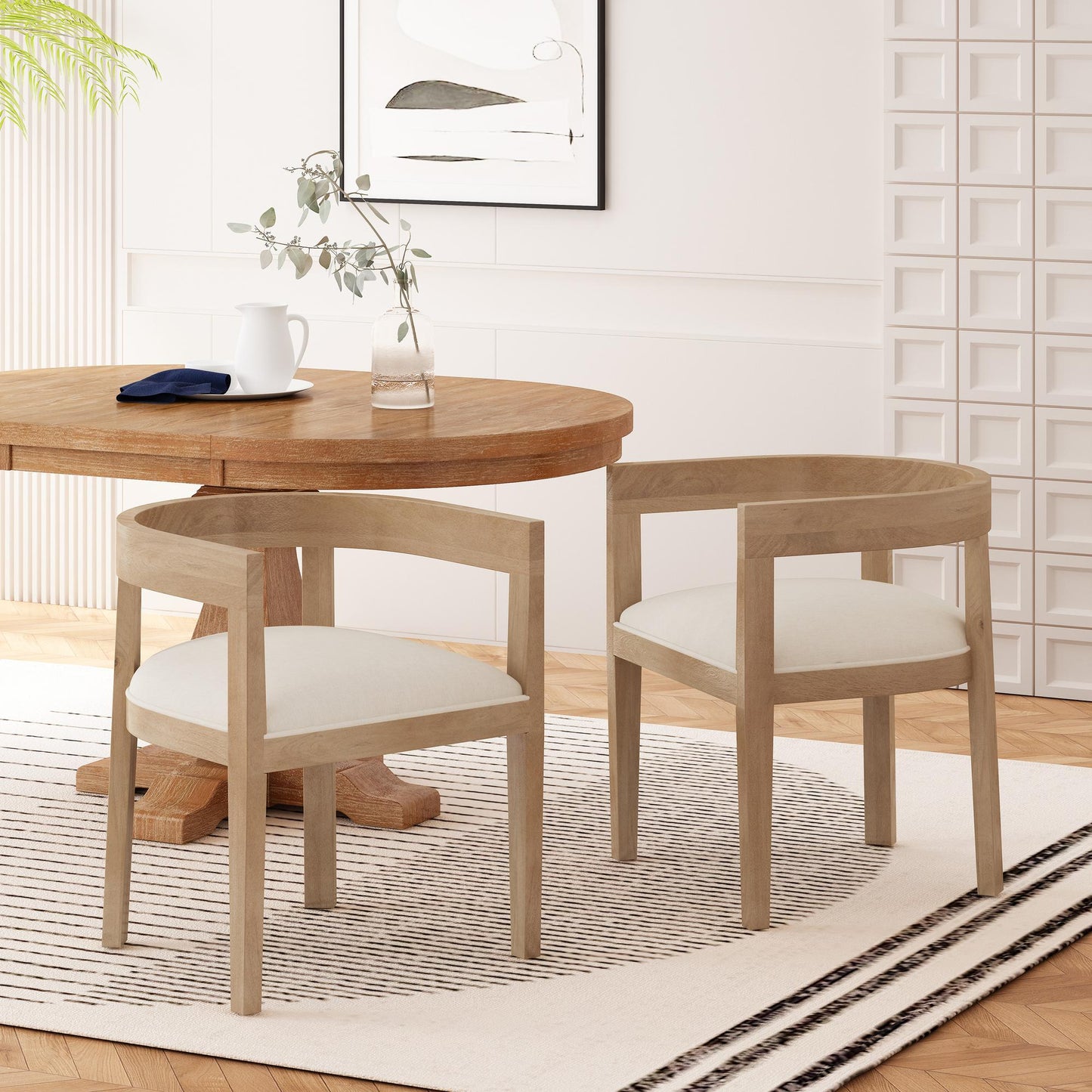 ARM CHAIR (SET OF 2)-73989.00BGE
