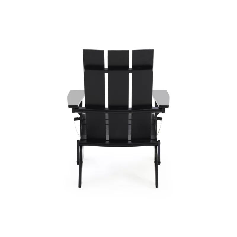 Aberdeen Outdoor Contemporary Acacia Wood Foldable Adirondack Chair