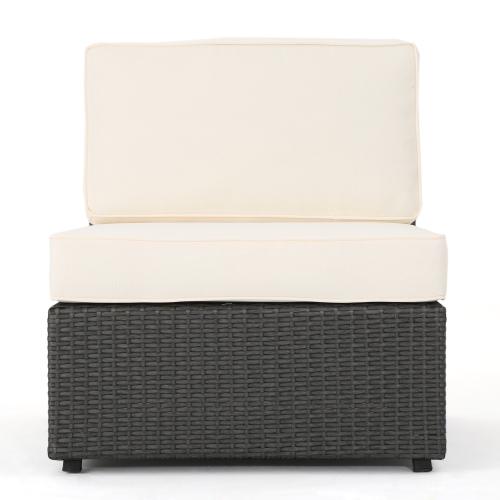 Outdoor Patio Chair with Cushions (Set of 2)