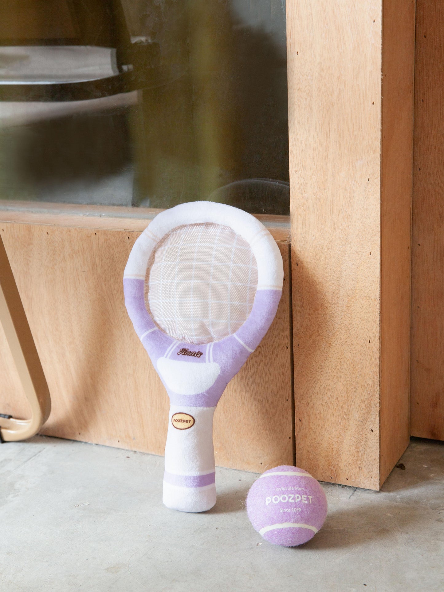 Poozpet Interactive Tennis Racket (Purple) – Bonus Pack