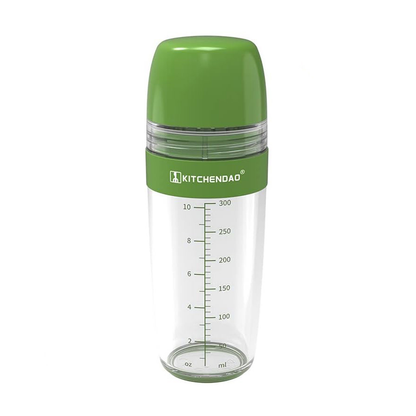 KITCHENDAO Salad Dressing Container 2 in 1 with Citrus Juicer, BPA Free