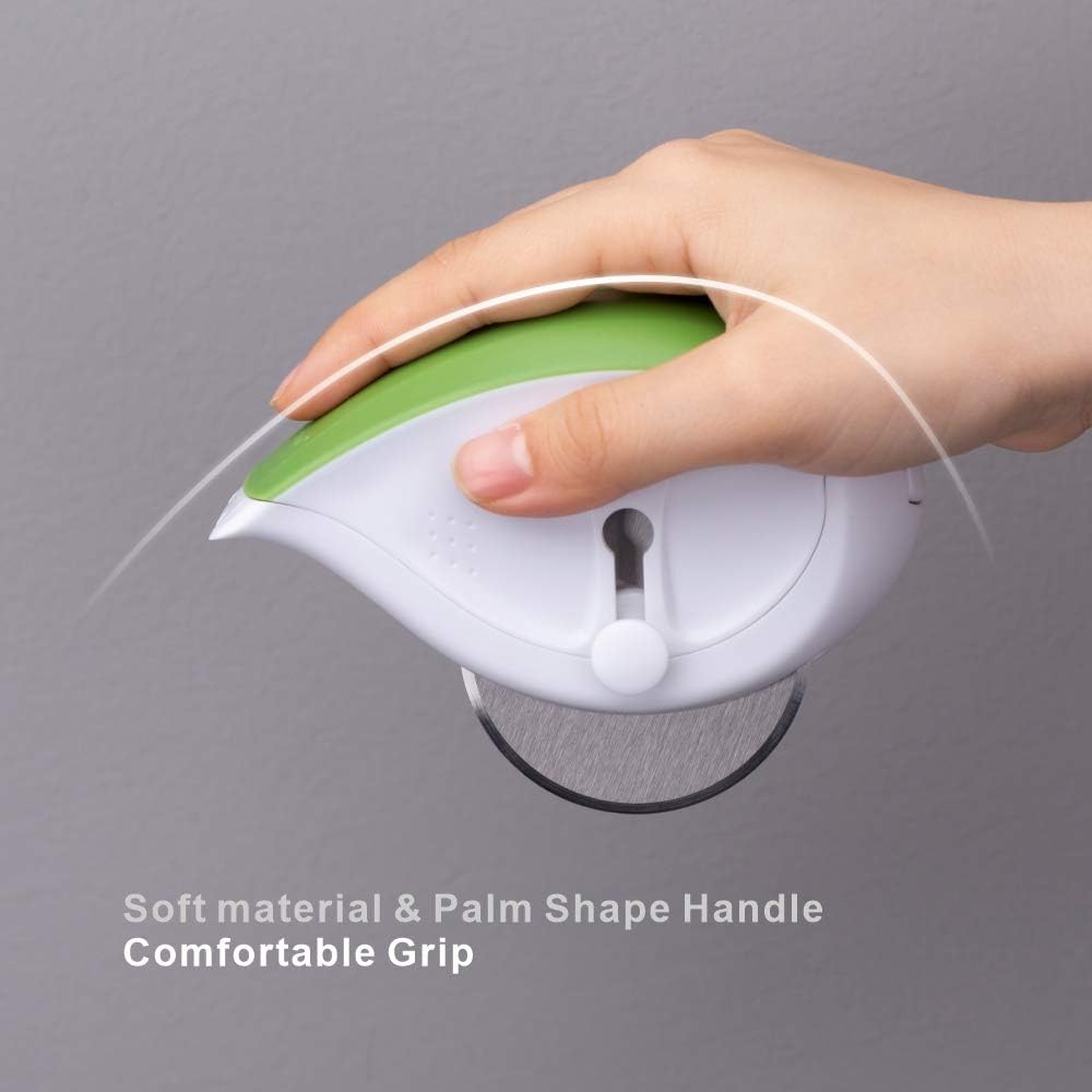 KITCHENDAO 3-in-1 Herb Mincer, Leaf Stripper, Scraper- Retractable, Detachable