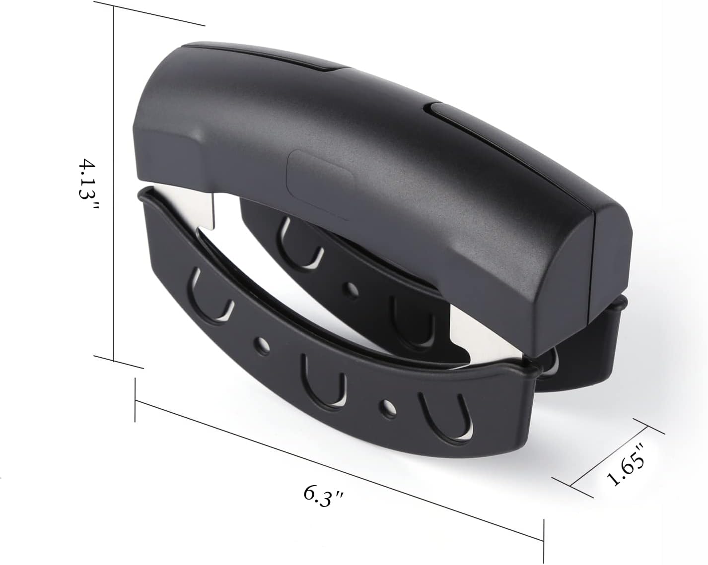 KITCHENDAO Salad Chopper, Detachable Double Blade Rocker Knife with Protective Covers