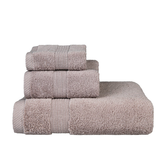 Hydrocotton Quick-Dry Luxury Towel Set for Bathroom & Spa - 3PCS (Coffee)