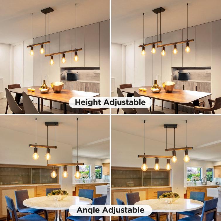 Macgregor 5 - Light Kitchen Island Pendant Light[No Bulb]
