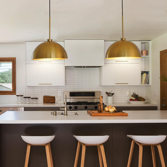 41" Industrial Modern Copper Color Double Pendant Light – Adjustable Ceiling Hanging Lamp with Bright Finish for Dining Room, Kitchen, or Living Room – Stylish and Durable Lighting Fixture (No Bulbs)