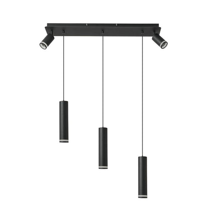 Angelina 5 - Light Cylinder Kitchen Island Pendant[No Bulb]