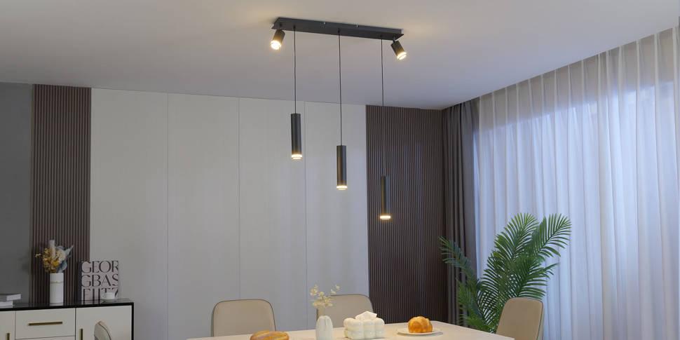 Angelina 5 - Light Cylinder Kitchen Island Pendant[No Bulb]