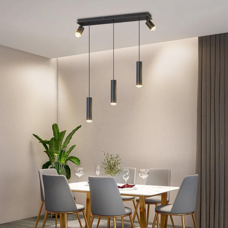 Angelina 5 - Light Cylinder Kitchen Island Pendant[No Bulb]