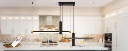 Javeriah 4 - Light Dimmable Kitchen Island Linear LED Pendant[No Bulb]