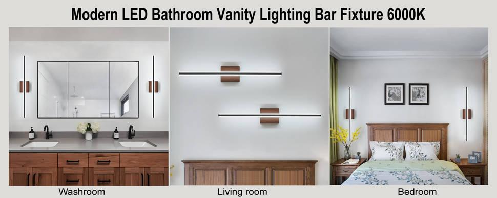 Gabbie Dimmable LED Bath Sconce[No Dimmer Switch]