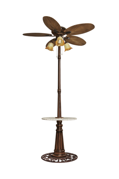 Light Pro 52 in. Indoor/Outdoor Brown Classic Ceiling Fan with
Light Kit and 5 ABS Plastic Blades