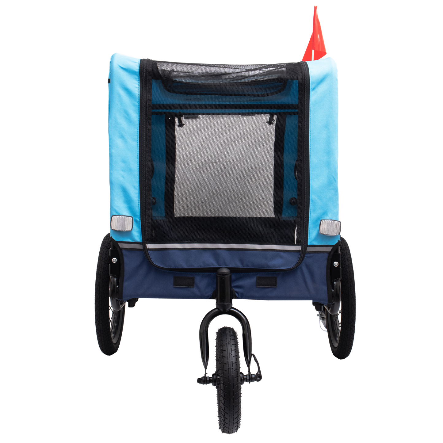 Outdoor Heavy Duty Foldable Utility Pet Stroller Dog Carriers Bicycle Trailer
