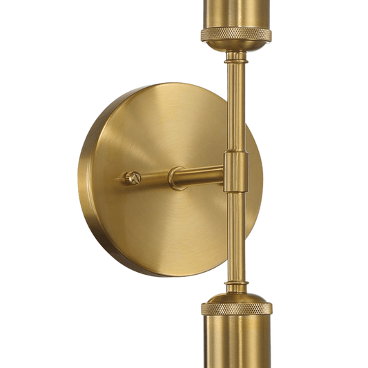 Reverie Double Lights Bathroom Wall Sconce over Mirror Bedroom Hallway Entryway 5"W × 10.75"H × 5"E