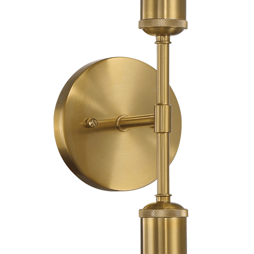 Reverie Double Lights Bathroom Wall Sconce over Mirror Bedroom Hallway Entryway 5"W × 10.75"H × 5"E