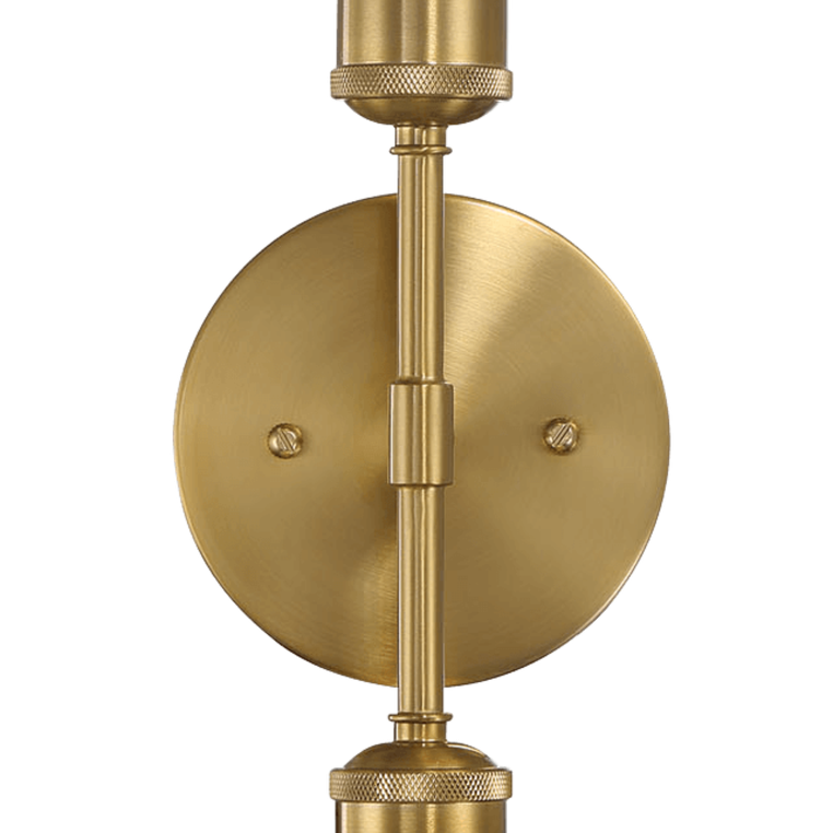 Reverie Double Lights Bathroom Wall Sconce over Mirror Bedroom Hallway Entryway 5"W × 10.75"H × 5"E