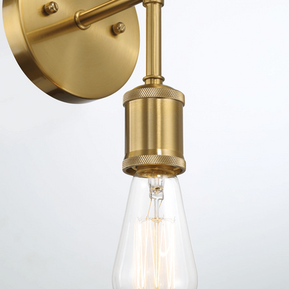 Reverie Double Lights Bathroom Wall Sconce over Mirror Bedroom Hallway Entryway 5"W × 10.75"H × 5"E