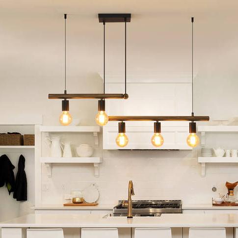 Macgregor 5 - Light Kitchen Island Pendant Light[No Bulb]