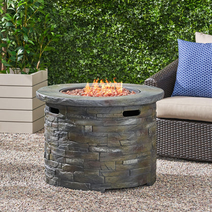 35" 40000 BTU FIREPIT - ROUND