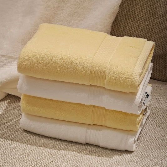 Two-color Egyptian Cotton Bath Towel Package- 2PCS