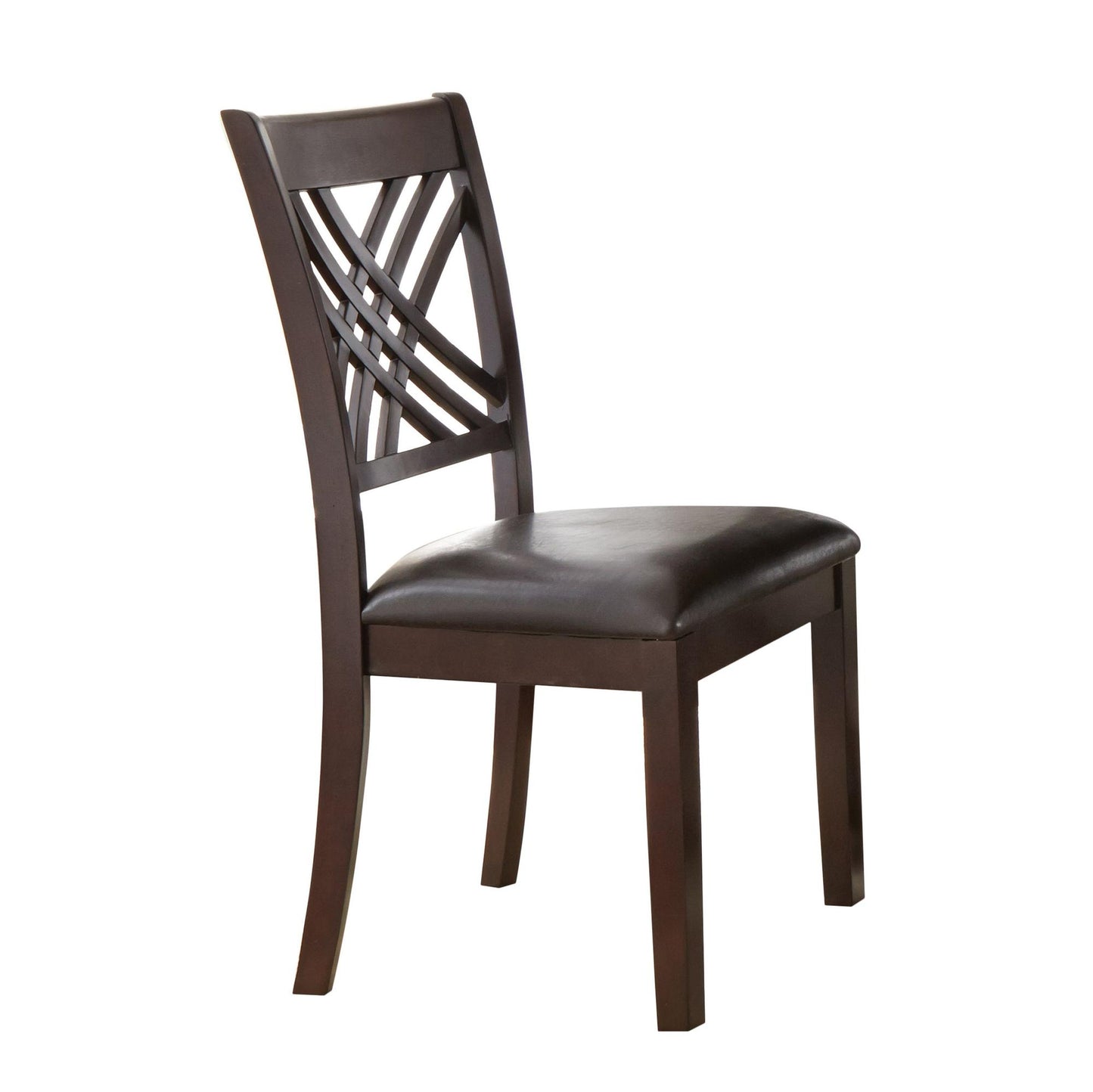 Adrian - Side Chair (Set of 2) - Dark Brown