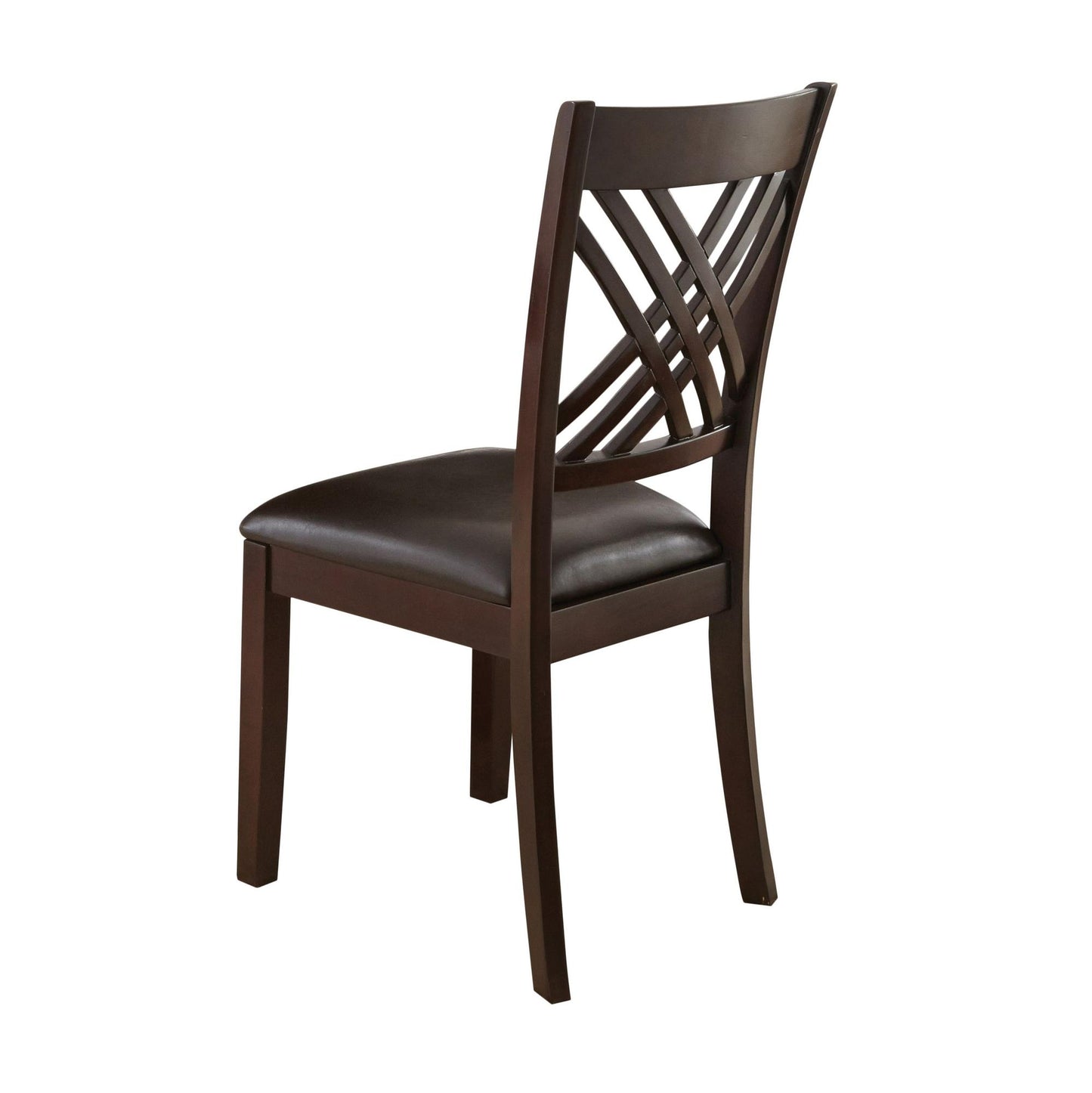 Adrian - Side Chair (Set of 2) - Dark Brown