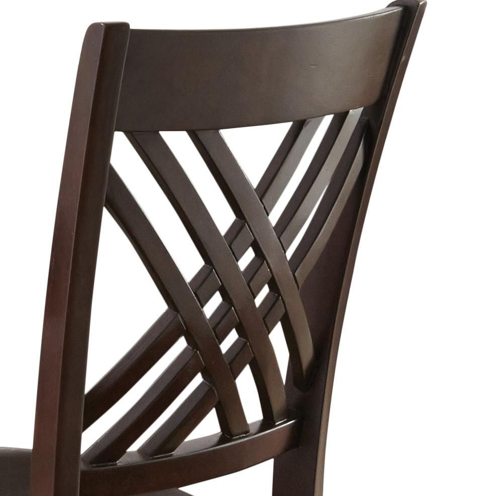 Adrian - Side Chair (Set of 2) - Dark Brown