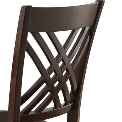 Adrian - Side Chair (Set of 2) - Dark Brown