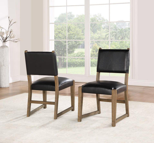 Atmore - Side Chair (Set of 2) - Black