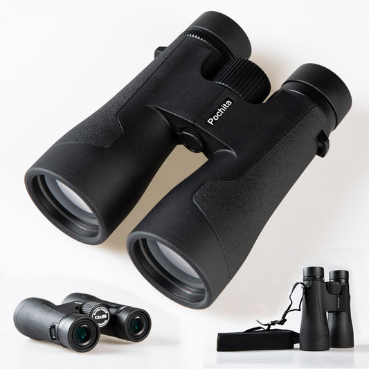 12x50 HD Binoculars for Adults High Powered, Compact Binoculars for Hunting, Bird Watching, Travel, Cruise Ship