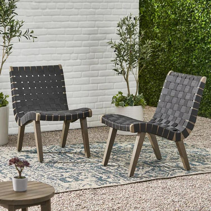 Charlotter Outdoor Lounge Chair Fermont Patio Chair (Set of 2)