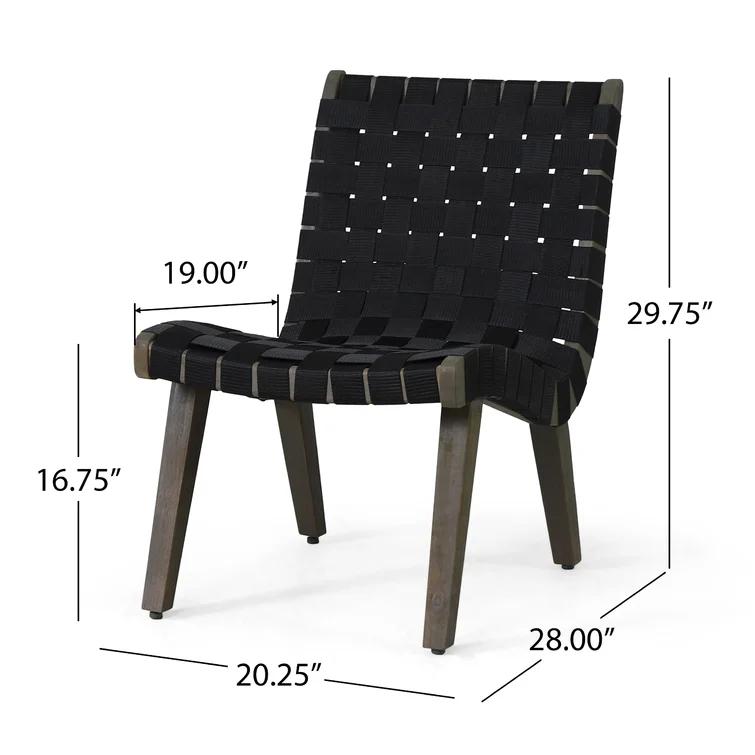 Charlotter Outdoor Lounge Chair Fermont Patio Chair (Set of 2)