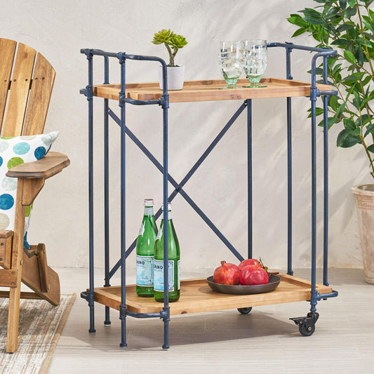 EDEN PLUMMERS PIPE BAR CART
