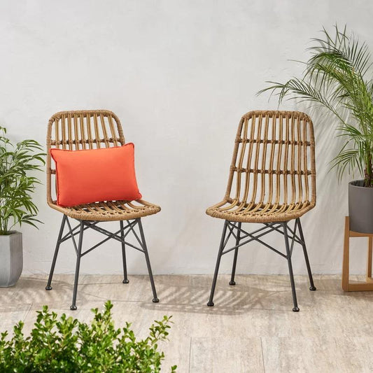 Enloe Outdoor Dining Side Chair (Set of 2)