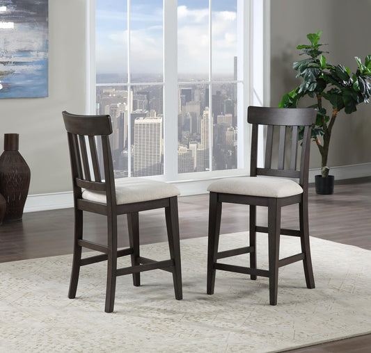 Napa - Counter Chair (Set of 2) - Brown