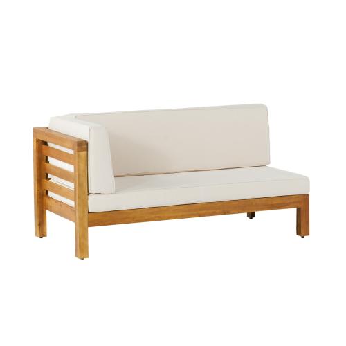 OANA CORNER BENCH-R, BEIGE