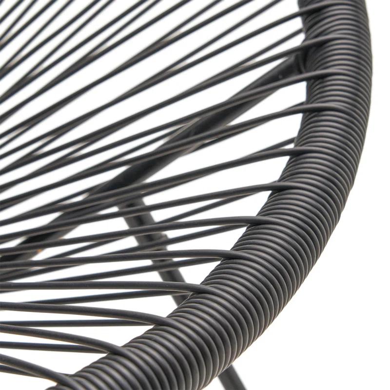 Outdoor Acapulco Woven Accent Chair Weave Patio Chair (Set of 2)