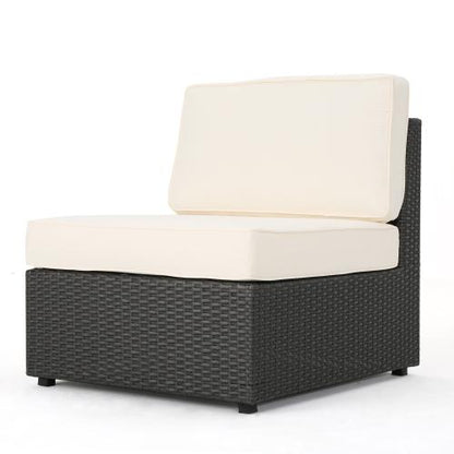 Outdoor Patio Chair with Cushions (Set of 2)