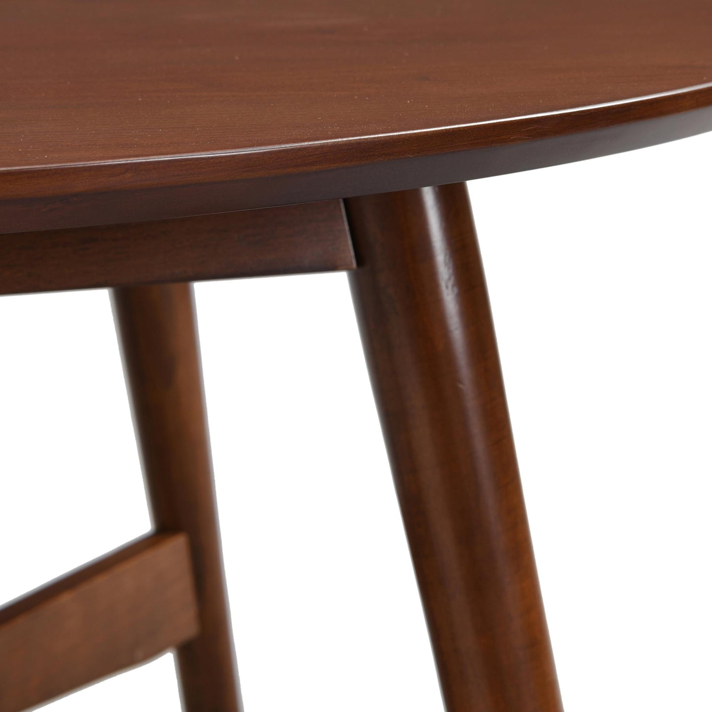 ROUND COFFEE TABLE WITH X-CROSS BASE
