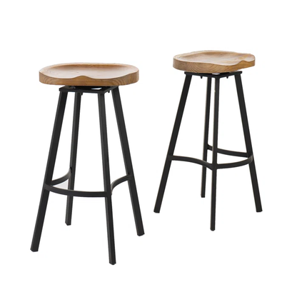 SWIVEL BARSTOOL-SET OF 2