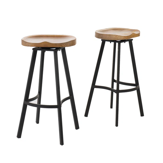 SWIVEL BARSTOOL-SET OF 2